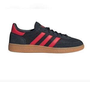 Adidas Black and Red Sneakers